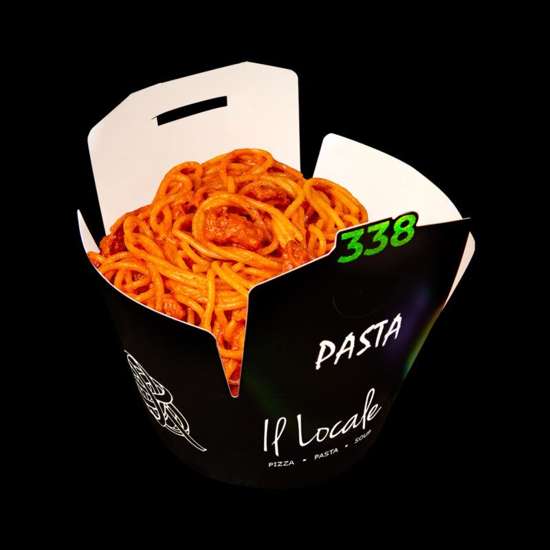 Spaghetti con Salsiccia